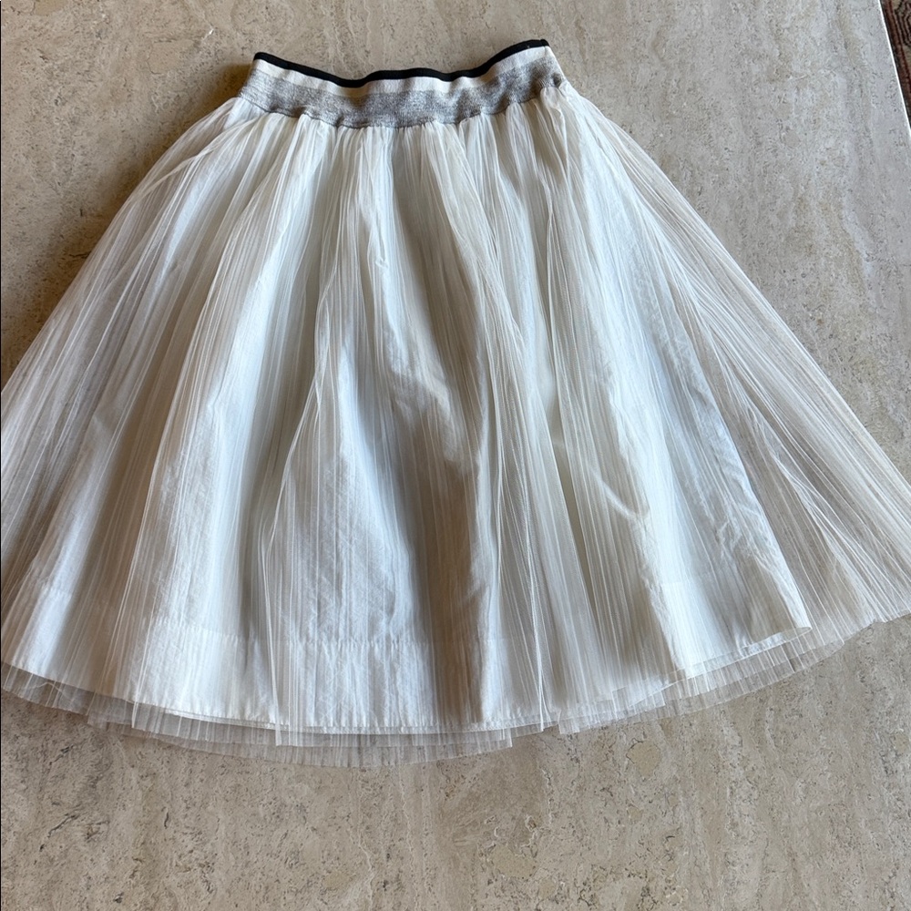 BRUNELLO CUCINELLI WOMAN  Cotton blend Midi Skirt US size-6